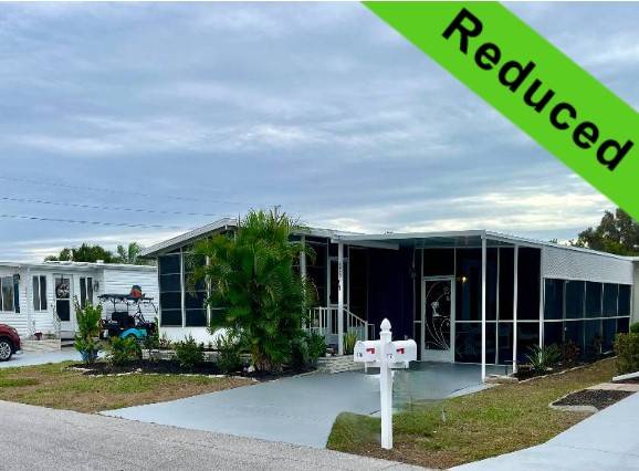 Venice, FL Mobile Home for Sale located at 876 Zacapa Bay Indies